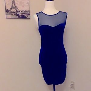 GARAGE | velvet body con dress